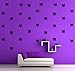 30 Super Hero Batman Mask Removable Wall Stickers for Kids / Nursery Vinyl decal