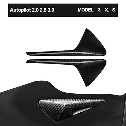 Toplight Tesla Model 3 Sx Autopilot 20 30 Real Carbon Fiber Side Markers Turn Signal Covers Perfect Fitment Pair Of Overlays Easy Install
