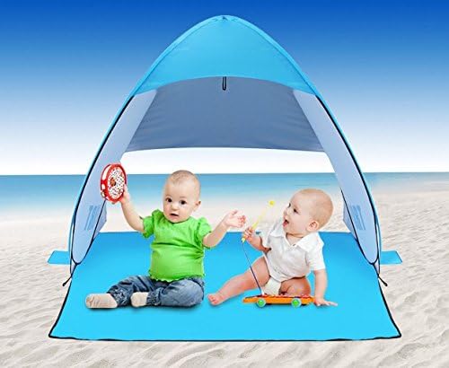 IEFSPORT Kids Anti-UV Tent Baby Tent Lightweight Automatic Pop-Up Sun Shelter Beach Tent Easy Set up in Seconds