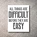 Inspirational Wall Art Poster Prints Quote Positive Affirmation Motivational Wall Art Quotes Pictures fun Office Wall Decor Artwork Art for living room bedroom walls office art (White, 8x10)