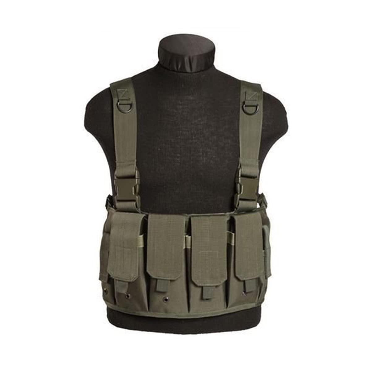 Mil-Tec Mag Carrier Chest Rig Olive