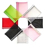 Multi Purpose 4 Piece Mesh Bag Set for Travel, Office Supplies, Cosmetic, Paper, Bill and Credit Card Bag