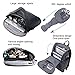 beyle Travel Computer Women & Men, Waterproof Anti Theft School College Bag, Business Backpacks with USB Charging Port Fits 15.6 Inch Laptop and Notebook, Black