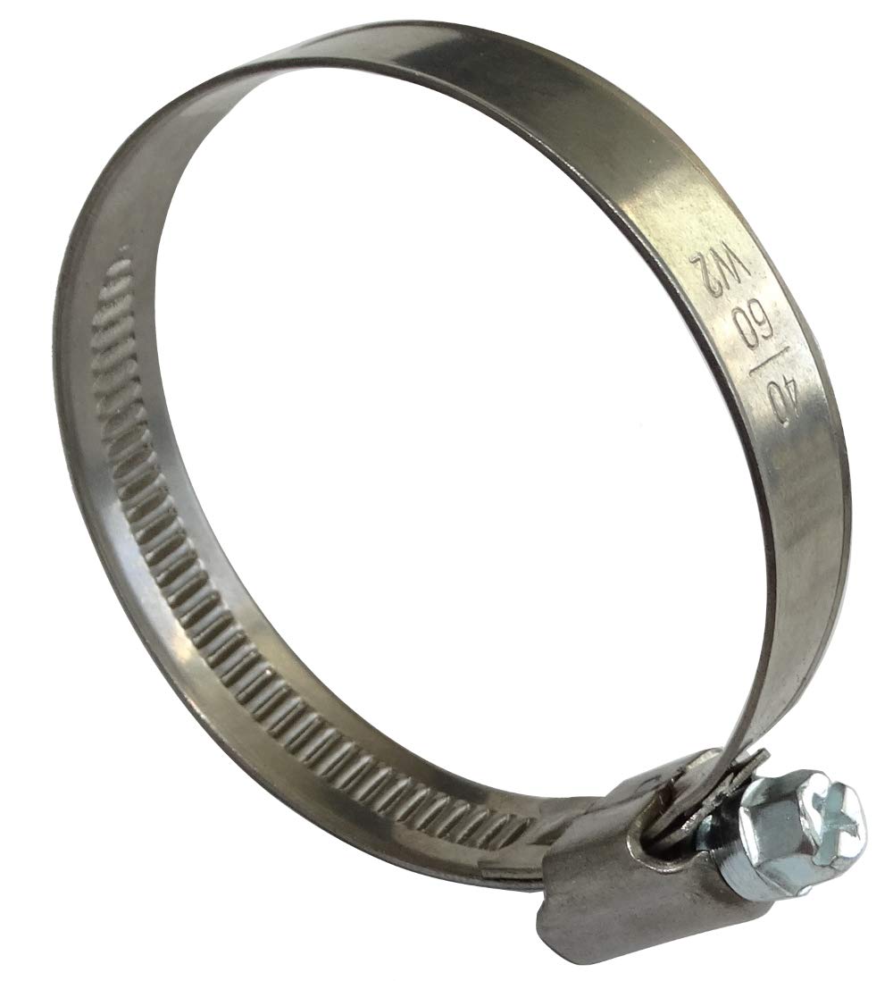 120140mm Juego de 5 abrazaderas de tornillo L12mm para manguera tubo