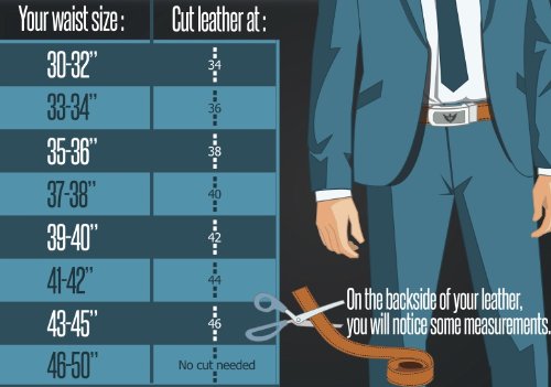 SlideBelts "Wild Side" Decal Leather Ratchet Belt - Custom Fit