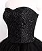 FAIRY COUPLE Tulle Strapless Evening Cocktail Party Homecoming Dress D0237 12 Black