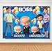 Photography Backdrops Baby Boss Family Blue Photo Background for Baby Shower 1st 2nd Birthday Party Decor Studio Props Banner Vinyl 7x5ft