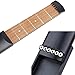 Luvay Pocket Guitar, Finger Exercise, Scales & Chords Practice Tool (6 Fret Black)
