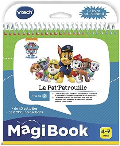 magic book vtech paw patrol