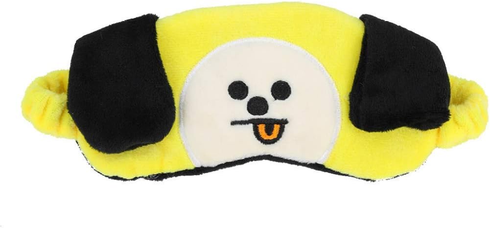 dfgjdryt environmental Kpop BTS Bangtan Boys Characters Eye Cover Sleeping Mask Cute Cartoon Eye Cover(H03)