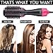 Hot Air Brush, One Step Hair Dryer and Volumizer Styler, 4-in-1 Salon Negative Ion Electric Blow Dryer Brushes, Upgrade Feature Anti-scald Reduce Frizz and Static Straightener Roll Styling Toolsthumb 3