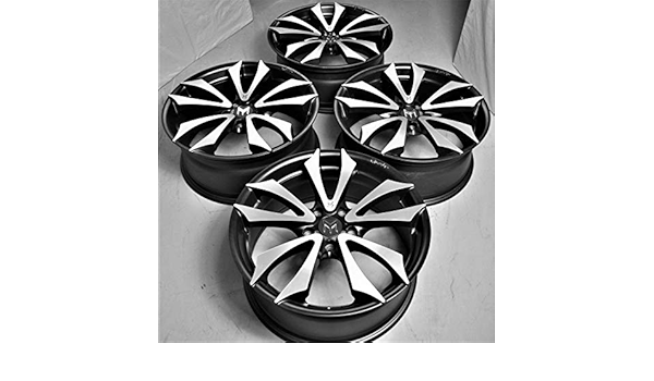 Juego de 4 Llantas de Ruedas Negras Shogun de 45 cm para Audi ...