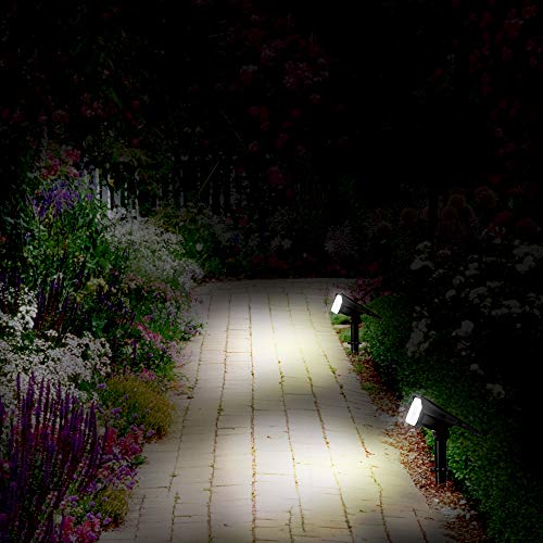 T-SUN Solarstrahler für Außen Garten, 20 LED Solarleuchten Solarlampen Garten mit IP65 wasserdichte, 2 Helligkeitsstufe… – Bild 8
