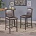 Christopher Knight Home Markson Barstools, 2-Pcs Set, Brown