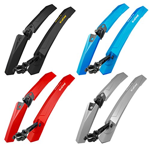 EDTara Bicycle Accessories Adjustable Bike Cycling Quick Release Mudguard Set Tire Front Rear Fenders