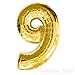 AFTERLOON® 40 Inch Chrome Glossy Gold Foil 