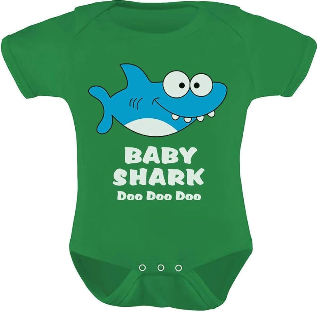 Tstars - Baby Shark Song Doo doo doo Family Dance for Boy Girl Baby Bodysuit
