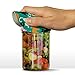 Crazy Cat Lady Teal Orange Black Brown Round Rubber Non-Slip Jar Gripper Lid Opener