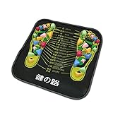 TraveT Reflexology Massage Mat Foot Stone Foot Leg Pain To Relieve Walk Massager Mat Health Care Acupressure Mat Pad Massageador