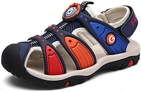 Zicoope Casual Closed-Toe Sandals for Boys Kids(Toddler/Little Kid/Big Kid) Blue 8 M