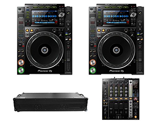 2x Pioneer CDJ-2000NXS2 + DJM-750 + Coffin