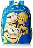 Despicable Me Boys' Universal Multi Compartment 16 Inch Backpack, Blue
