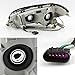 AKKON - For 2008 2009 2011 2012 Chevy Malibu Passenger Right Side Headlight Headlamp Replacement Assembly 08-12