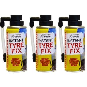 SDMAX Bicycle Cycle Tyre Fix Spray Fix Sealing Inflates Sealants Inner Puncture Pack Of 3