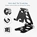 Adjustable Cell Phone Stand, iKsee Smartphone Tablet Stand, Dual Foldable Phone Holder, Cradle for iPhone 12 11 Pro XS Max 8 X 7 6 6s Plus 5 5s 5c Tablet E-Reader(4-13