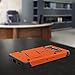 ZIZO Bolt Series HTC Bolt with [Screen Protector] Kickstand [Military Grade Drop Tested] Holster Belt Clip (Orange/Black)