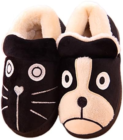 MiYang Winter Cute Cat And Dog Warm House Slippers Booties
