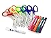 SURGICAL ONLINE EMT Shears 7.5and Disposable Penlights, Ideal Gift for Nurses, EMT, Firefighter, Police and Military, First Responder, Assorted Colors 6 pcs Each