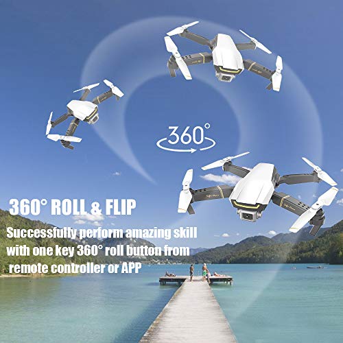 Goolsky GLOBAL Drone GW89 RC Drohne mit Kamera 1080P WiFi FPV Geste Foto Video Höhe Halten Faltbare RC Selfie Quadcopter… – Bild 4
