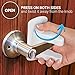 Door Lever Lock (2 Pack) - Child Proof Safety Lock for Door Handle - White