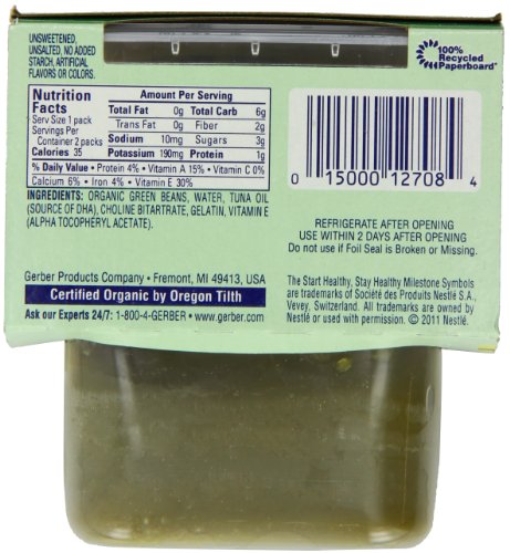 gerber baby food green beans
