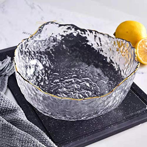 Salad Bowl Large Glass Salad Serving Bowls Multipurpose Mixing Prep