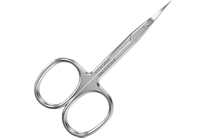 Staleks Pro EXPERT 11 Cuticle Scissors Type 1 – Left-Handed – Narrow Blades – Stainless Steel – Ergonomic Manicure Scissors