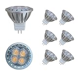 ALIDE MR11 GU4 Led Bulbs 3W,20W 35W Halogen Replacement Equivalent,2700K Soft Warm White,12V Low Voltage Bulb Spotlight for Outdoor Landscape Flood Track Lighting,Not Dimmable,35mm,250lm,30&deg;,6pcs
