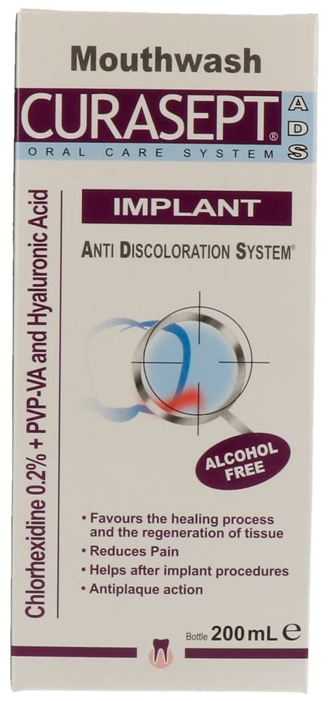 Curasept Implant Mouthwash 0.2%