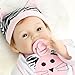 SanyDoll Reborn Baby Doll Soft Silicone 22inch 55cm Magnetic Lovely Lifelike Cute Lovely Cat Little Girl Toy