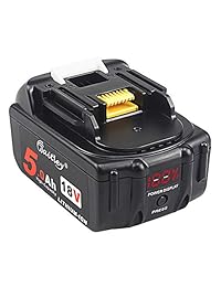 Waitley BL1830 - Batería de repuesto para Makita 18v 5.0Ah 5000mah BL1840 BL1850 BL1860 con pantalla LED