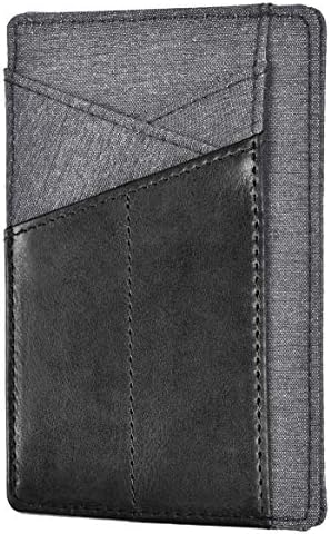 Slim Wallet Front Pocket Minimalist Genuine Leather RFID Blocking Card Holder