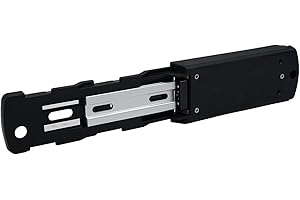 5Pin E-for Bike Battery Mount Bracket for Hailong -2, Compatible with for XT60 Connector, Black Plastic and Metal Battery Hol