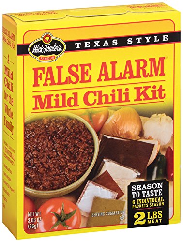 Wick Fowler's Products False Alarm Chili Kit, 3.03-Ounce Boxes (Pack of 12) - Thumbnail 3
