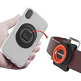 sincetop Phone Belt Clip with Quick Mount,Universal Sport Cell Phone Belt Holder,Quick Release Attach/Detach Compatible with iPhone,Smartphones Stand,and More【Series C-1st Gen】