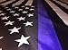 NAF Imports Thin Line American Flag, Blue