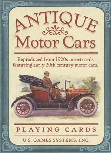Antique Motor Cars Playing Cards by U.S. Games Systems Inc.