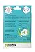 Malarkey Kids Munch Mitt Teething Mitten - The ORIGINAL Mom-Invented Silicone Teether Mitten with Travel Bag – Ideal Teething Toys for Baby Shower Gift  - Aqua XO