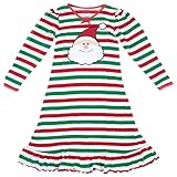 Sara's Prints - Big Girls Puffed Long Sleeve Nightgown