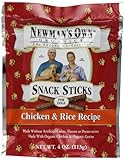 Newman's Own Organic Dog Snack Sticks, Chicken & Rice, 4 oz